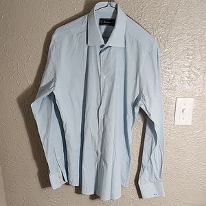 PERENNIAL Men's Light green Dress Shirt